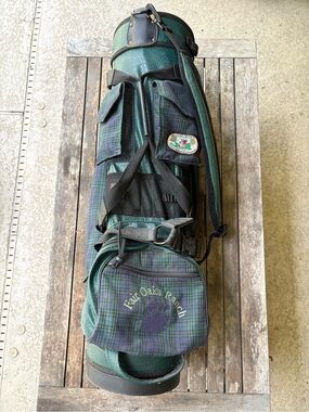 Belding Sports Vintage Golf Cart Bag 6-Way Divided, 'The Original Bushwhacker'